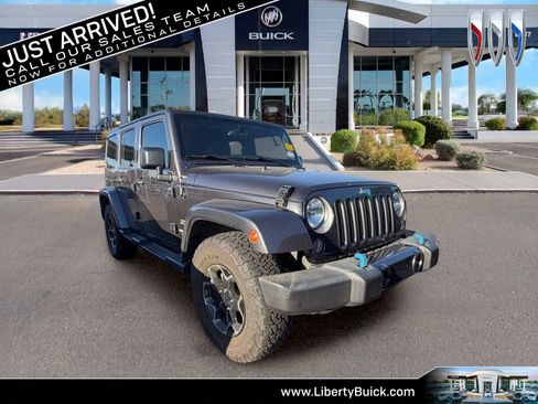 Used 2016 Jeep Wrangler Unlimited Sahara w/ Max Tow Package AWD/4WD image 1