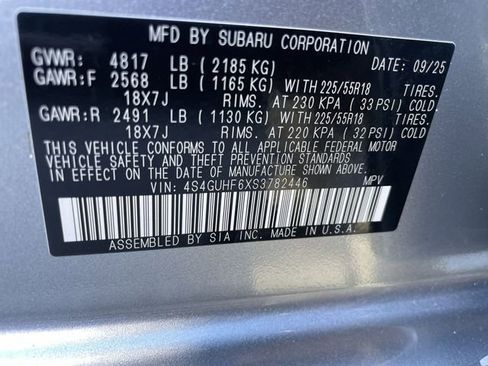 Used 2025 Subaru Crosstrek 2.5i Sport image 28