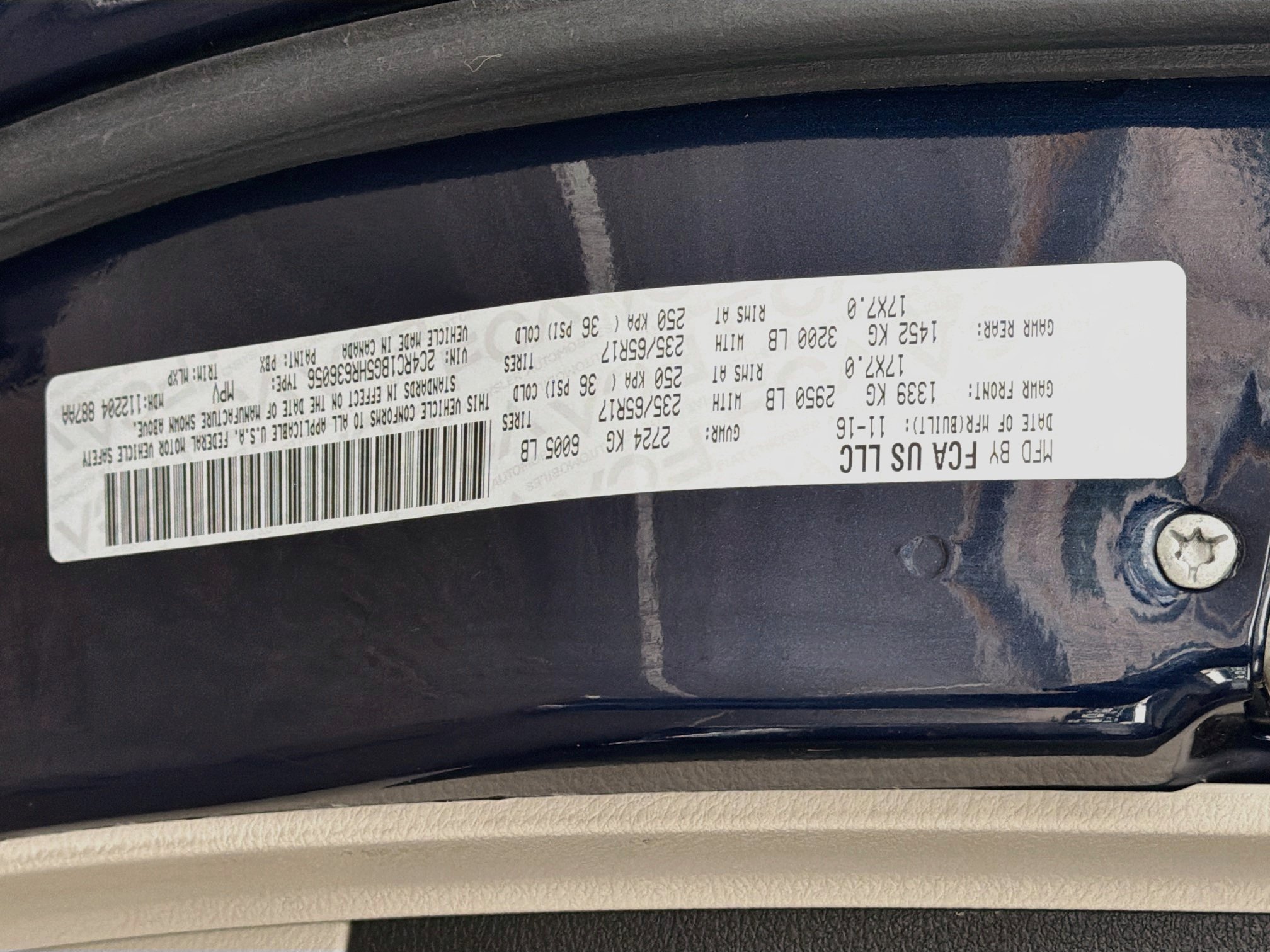 Used 2017 Chrysler Pacifica Touring-L FWD image 12