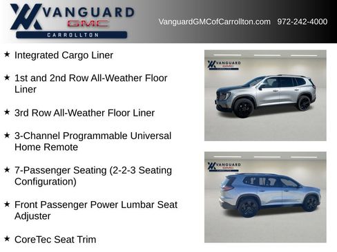 New 2026 GMC Acadia Elevation w/ Black Edition FWD image 12