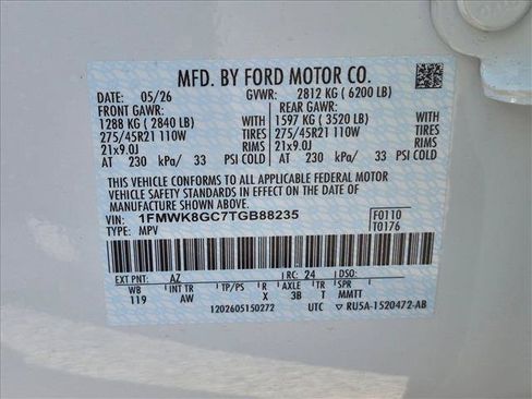 New 2026 Ford Explorer ST w/ Sun And Sound Package AWD/4WD image 17
