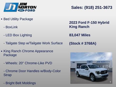 Used 2023 Ford F150 King Ranch w/ Equipment Group 601A High AWD/4WD image 21