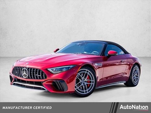 Certified 2022 Mercedes-Benz SL 55 AMG 4MATIC image 1