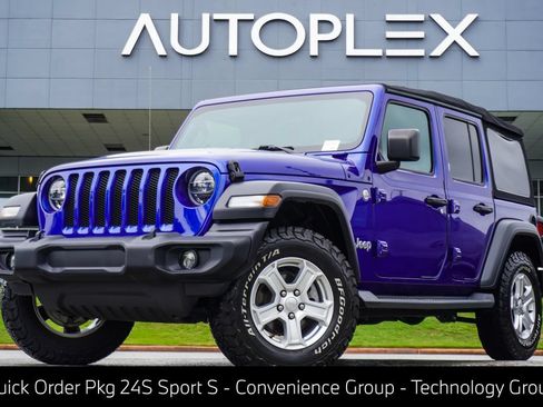Used 2020 Jeep Wrangler Unlimited Sport S AWD/4WD image 1