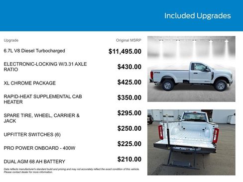 New 2026 Ford F250 XL w/ XL Chrome Package image 3