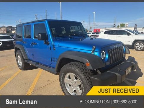 Used 2015 Jeep Wrangler Unlimited Sport w/ Quick Order Package 24S AWD/4WD image 1