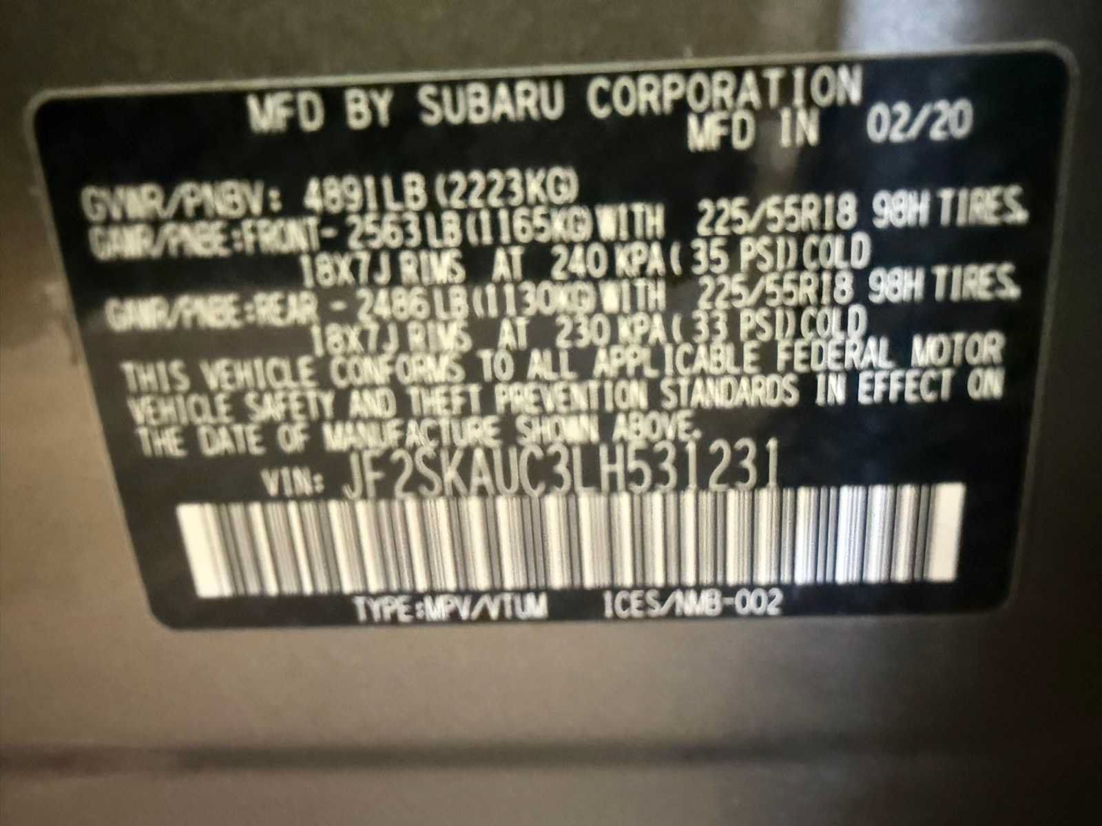 Used 2020 Subaru Forester Limited w/ Popular Package #3 AWD/4WD image 40