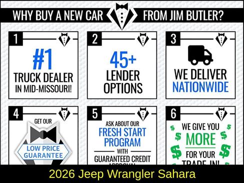 New 2026 Jeep Wrangler Unlimited Sahara AWD/4WD image 4