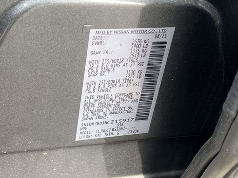 Used 2022 Nissan Pathfinder SV w/ SV Premium Package image 20