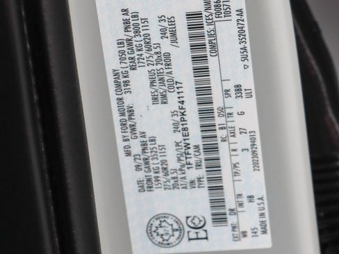 Used 2023 Ford F150 Lariat w/ Equipment Group 502A High AWD/4WD image 35
