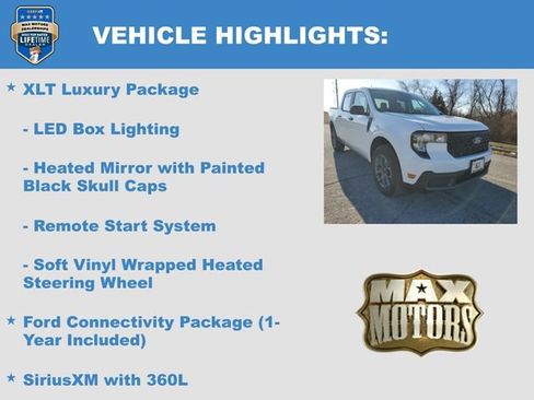 New 2026 Ford Maverick XLT w/ Equipment Group 301A image 11