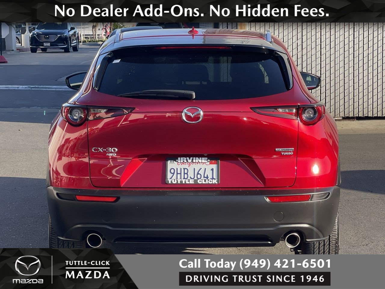 Used 2023 MAZDA CX-30 2.5 Turbo w/ Premium Package AWD/4WD image 7