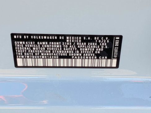 New 2026 Volkswagen Jetta SE image 36