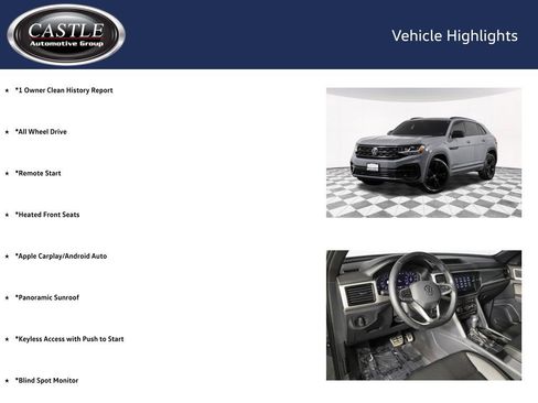 Used 2023 Volkswagen Atlas Cross Sport SEL R-Line AWD/4WD image 4
