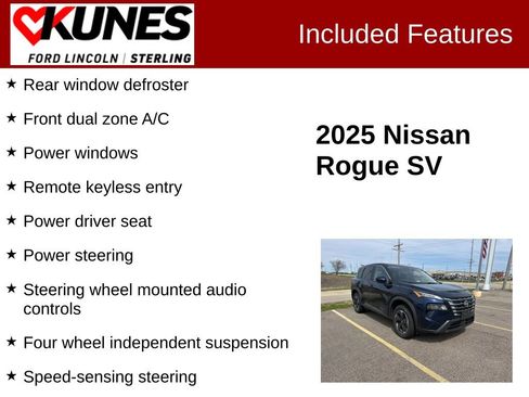 Used 2025 Nissan Rogue SV image 3