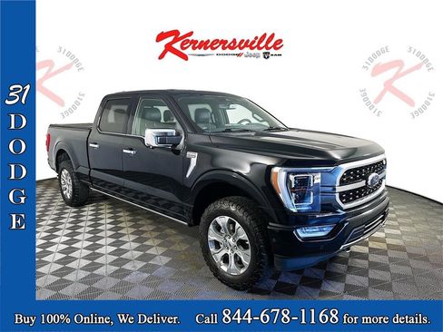 Used 2021 Ford F150 Platinum w/ Equipment Group 701A High image 1