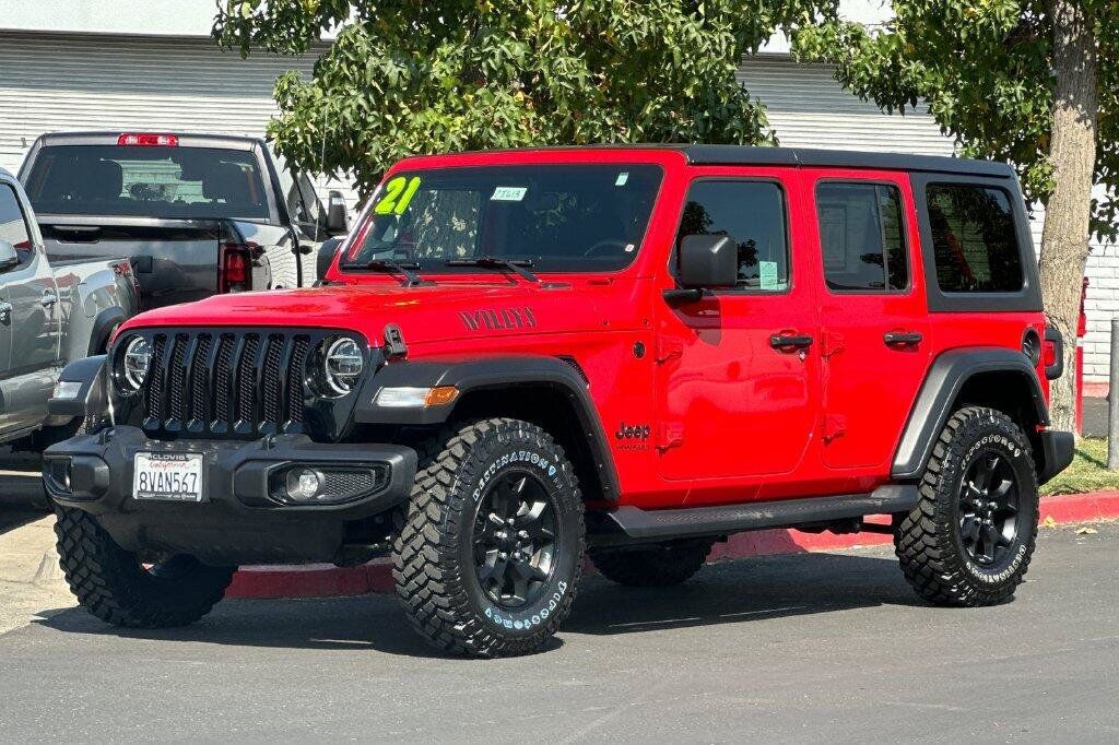 Used 2021 Jeep Wrangler Unlimited Sport AWD/4WD image 8