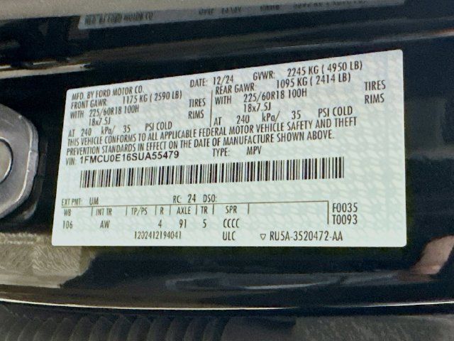 Used 2025 Ford Escape SE w/ PHEV Premium Package FWD image 26