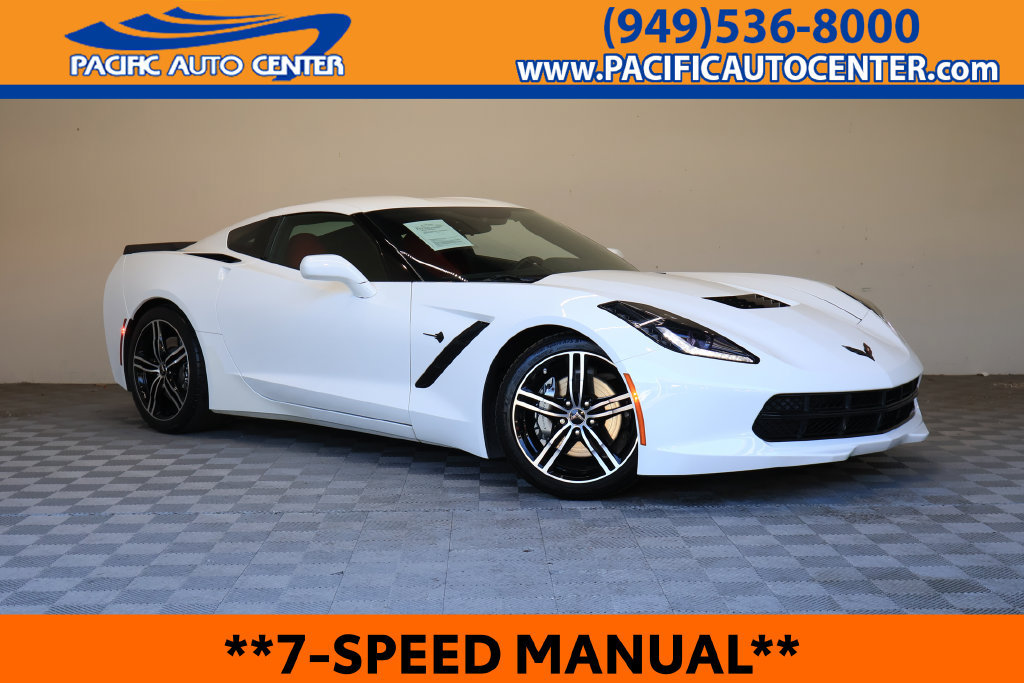 Used 2017 Chevrolet Corvette Stingray Coupe w/ Carbon Flash Badge Package RWD image 1