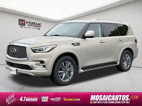 Used 2023 INFINITI QX80 Luxe w/ Cargo Package AWD/4WD image 3