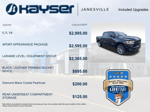 Used 2022 RAM 1500 Laramie w/ Sport Appearance Package image 2