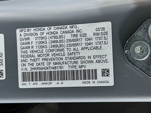 New 2026 Honda CR-V LX image 29