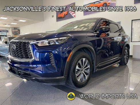 Used 2025 INFINITI QX60 Pure w/ Cargo Package FWD image 1