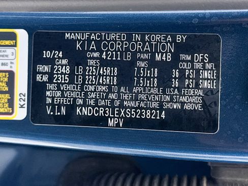 Certified 2025 Kia Niro EX Touring FWD image 40