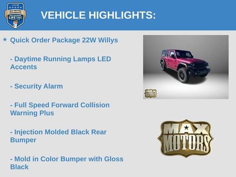 New 2026 Jeep Wrangler Unlimited Sport AWD/4WD image 17