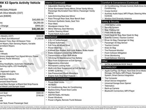 Used 2019 BMW X3 xDrive30i image 33