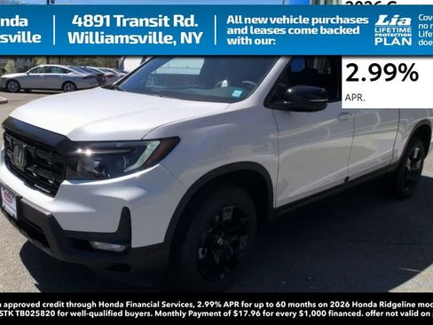 New 2026 Honda Ridgeline Black Edition image 4