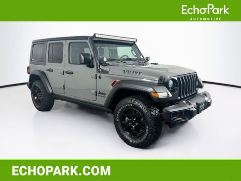 Used 2021 Jeep Wrangler Unlimited Sport AWD/4WD image 1