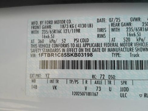 Used 2025 Ford Transit 250 148 Medium Roof RWD image 38