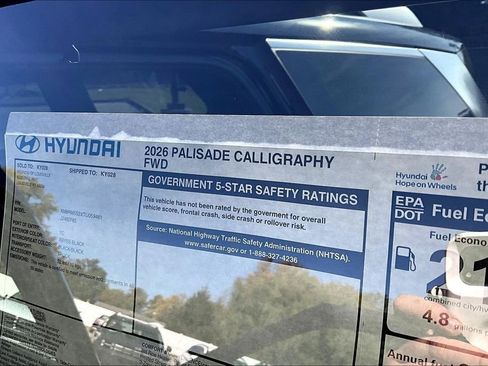 New 2026 Hyundai Palisade Calligraphy FWD image 14