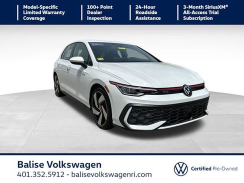 Certified 2025 Volkswagen GTI S FWD image 1