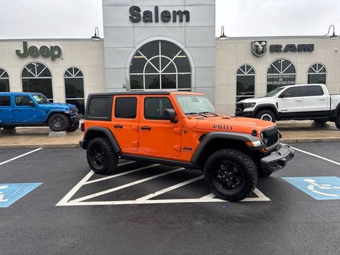 Used 2025 Jeep Wrangler Unlimited Sport S 4xe AWD/4WD image 1