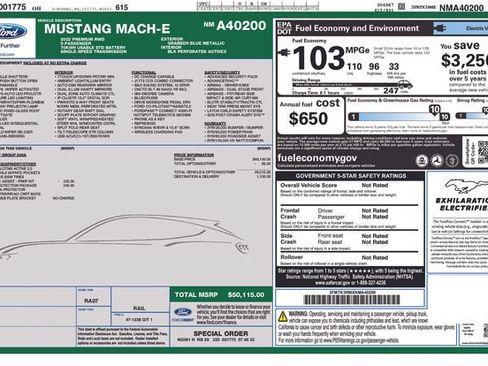 Used 2022 Ford Mustang Mach-E Premium RWD image 15