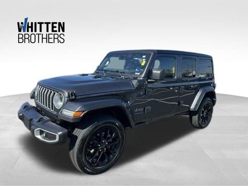 Used 2025 Jeep Wrangler Sahara 4xe w/ Safety Group image 1