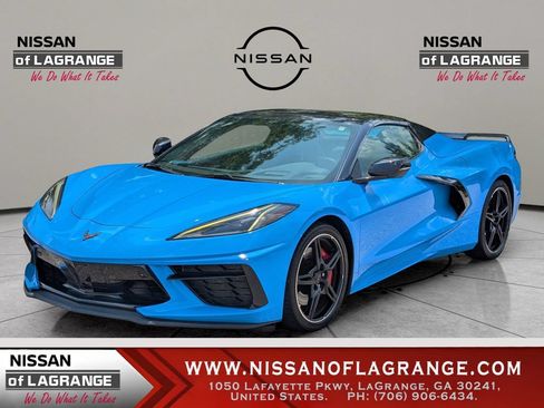 Used 2022 Chevrolet Corvette Stingray Premium Conv w/ Z51 Performance Package RWD image 1