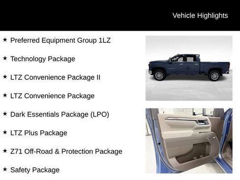 Certified 2025 Chevrolet Silverado 2500 LTZ w/ LTZ Plus Package image 28