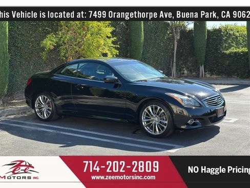 Used 2012 INFINITI G37 Convertible w/ Premium Pkg RWD image 5