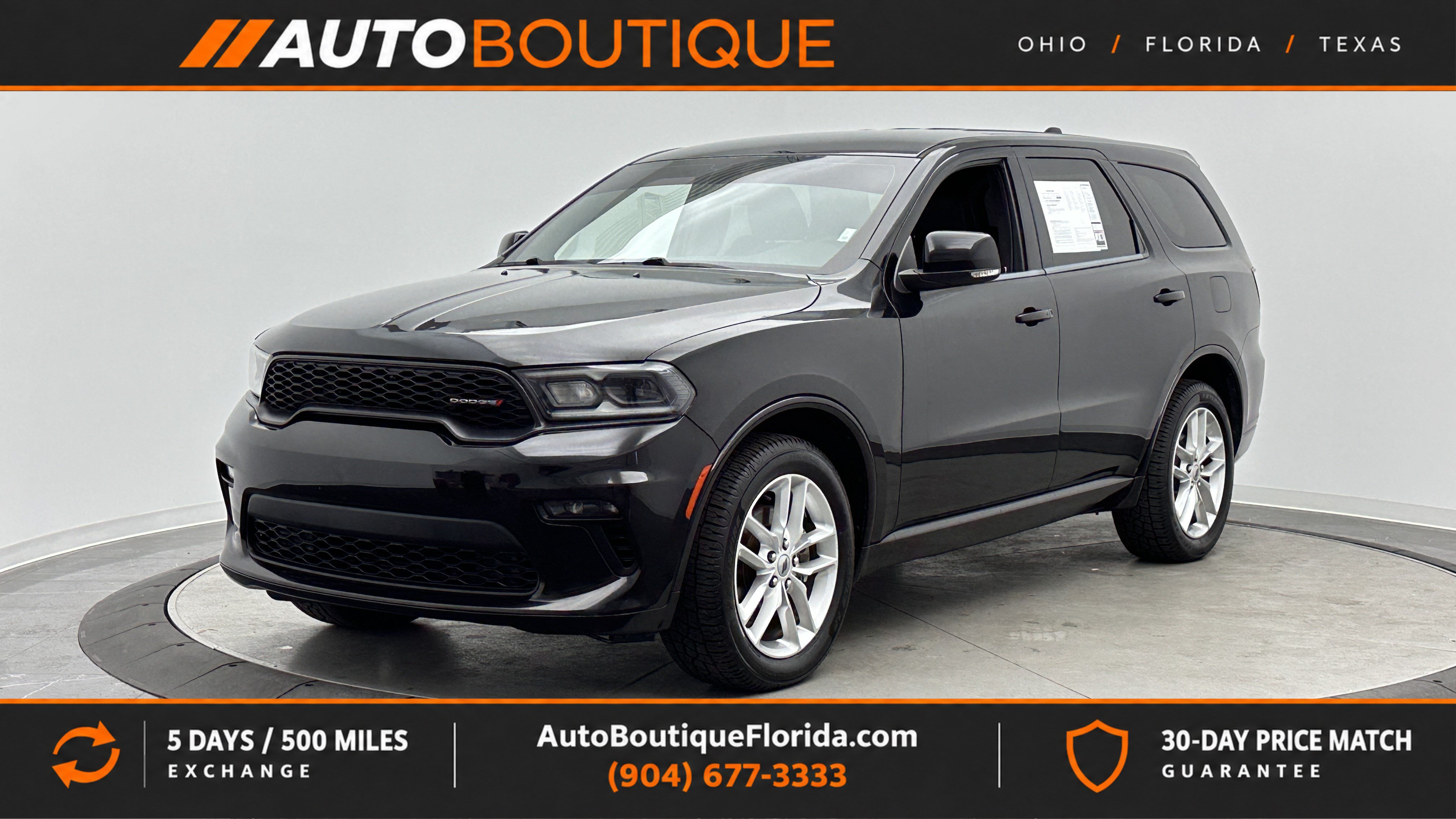 Used 2021 Dodge Durango GT AWD/4WD image 1