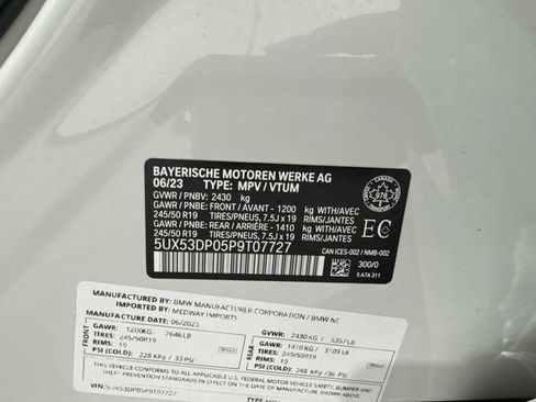 Used 2023 BMW X3 xDrive30i AWD/4WD image 43