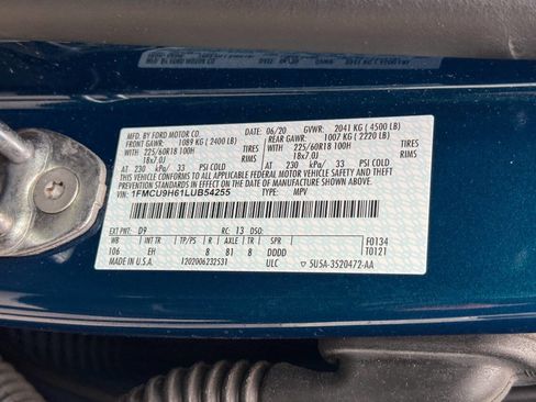 Used 2020 Ford Escape SEL image 19