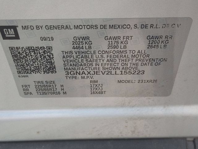 Used 2020 Chevrolet Equinox LT FWD image 34