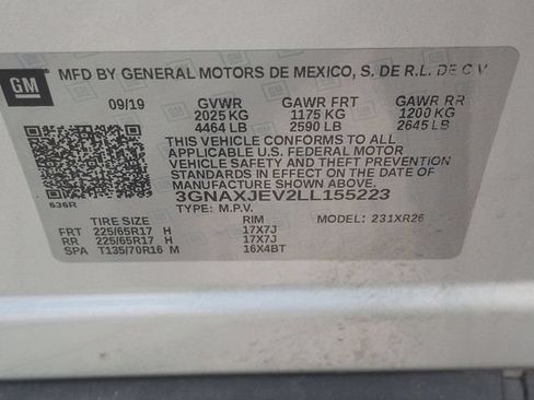 Used 2020 Chevrolet Equinox LT FWD image 34
