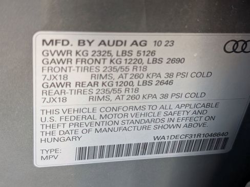 Used 2024 Audi Q3 2.0T Premium image 24