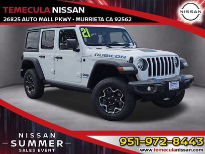 Used 2021 Jeep Wrangler Unlimited Rubicon 4xe w/ Safety Group