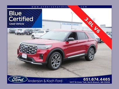 Certified 2025 Ford Explorer Platinum w/ Ultimate Package