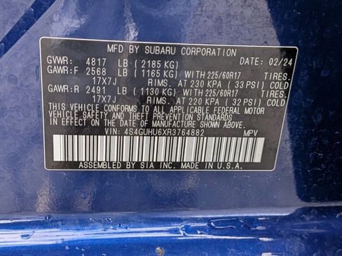 Used 2024 Subaru Crosstrek 2.5i Wilderness w/ Wilderness Package image 30